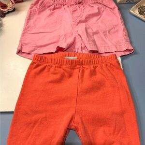 Healthtex Pink and Orange Kids Shorts
